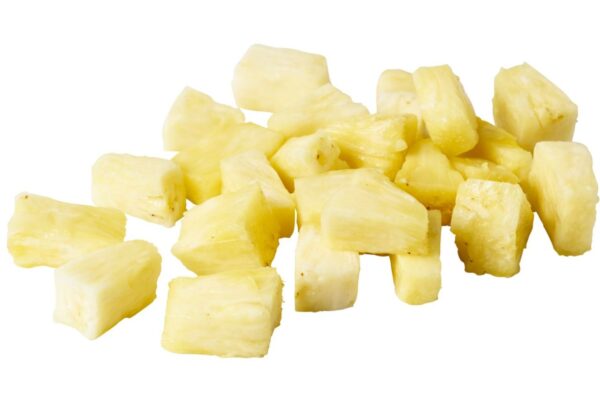 Ananas blokjes per 200 gram
